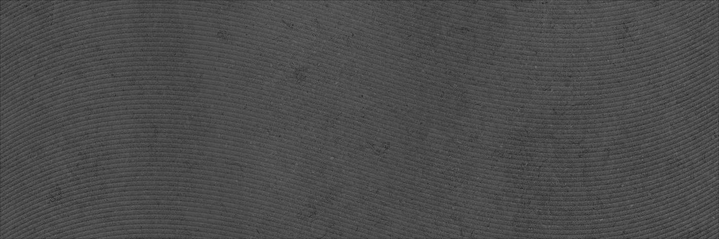 Story Плитка настенная черный волна 60096 20х60