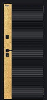 Эво/SBlack (цвет Black Shell-Wotan Oak/White Silk)