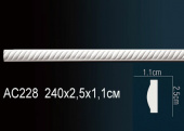 Молдинг с рисунком AC228F