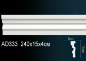 Молдинг гладкий AD333