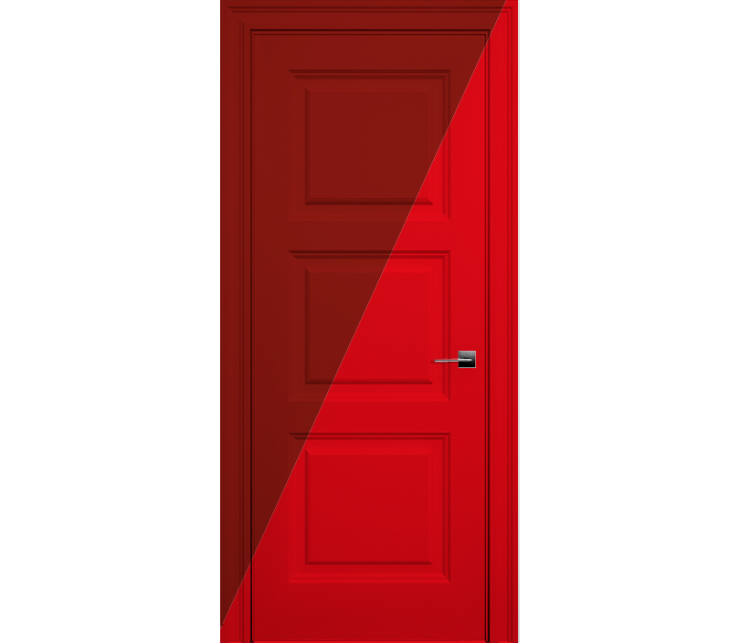 Дверь межкомнатная глухая Савона ДГ6 вишневая