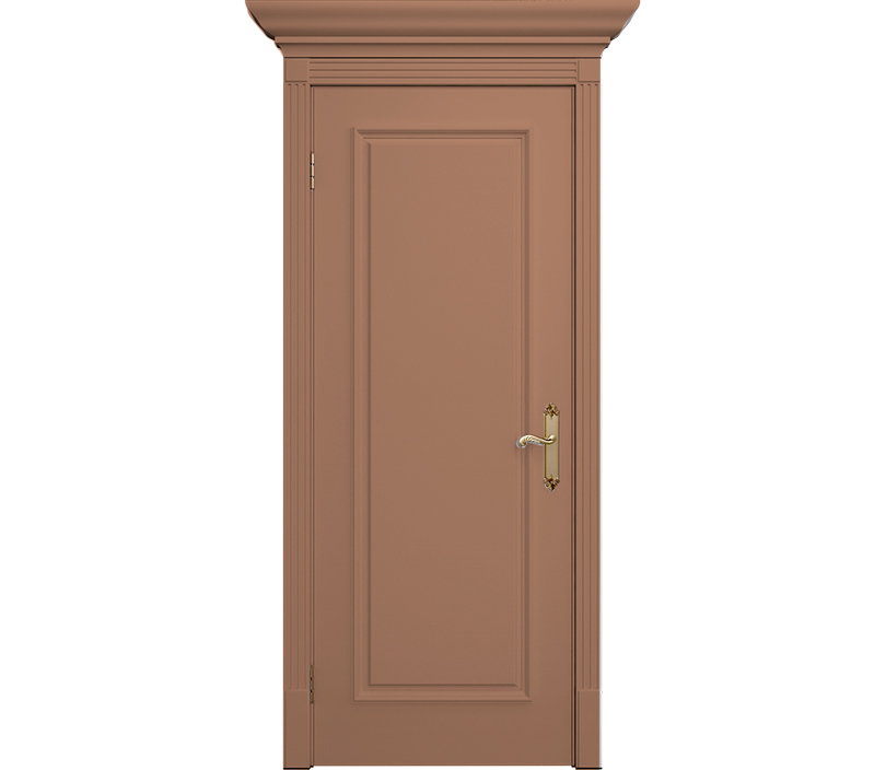 Дверь межкомнатная глухая Венеция ДГ1 капучино