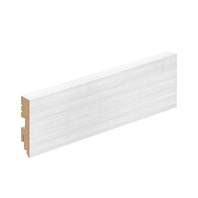 Плинтус Тип-0 (цвет Snow Melinga)