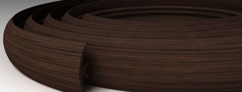 Гибкий профиль Венге мокко 3 м
