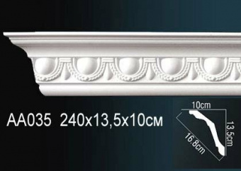 Карниз с рисунком AA035