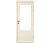 Влагостойкая дверь ПВХ EtaDoor с окном кремовая одностворчатая с ПВХ кромкой
