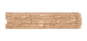 Фасадная панель Крымский сланец Янтарь