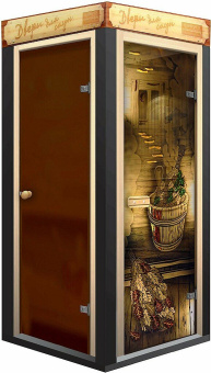 Для 4-х банных дверей (цвет Ф-01 (Дуб))