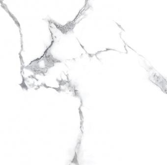 Satuario Crown Керамогранит белый 60x60 полированный