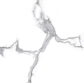 Satuario Crown Керамогранит белый 60x60 сатинированный